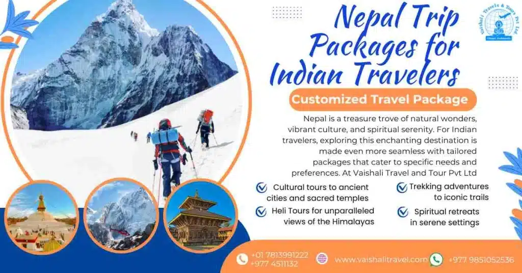 nepal tour package for indian travelers